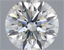 Natural Diamond 0.40 Carats, Round with Excellent Cut, G Color, SI1 Clarity and Certified by IGI
