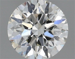 Picture of Natural Diamond 0.40 Carats, Round with Excellent Cut, G Color, SI1 Clarity and Certified by IGI
