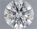 Natural Diamond 0.41 Carats, Round with Excellent Cut, H Color, SI1 Clarity and Certified by IGI