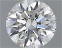 Natural Diamond 0.45 Carats, Round with Excellent Cut, L Color, VVS2 Clarity and Certified by GIA