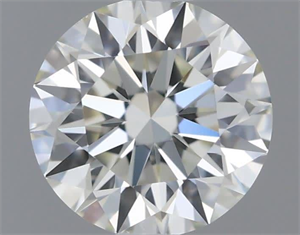 Picture of Natural Diamond 0.45 Carats, Round with Excellent Cut, L Color, VVS2 Clarity and Certified by GIA