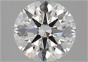 Natural Diamond 1.81 Carats, Round with Excellent Cut, H Color, VS2 Clarity and Certified by GIA