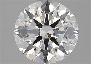 Picture of Natural Diamond 1.81 Carats, Round with Excellent Cut, H Color, VS2 Clarity and Certified by GIA