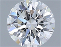 Lab Grown Diamond 1.19 Carats, Round with Excellent Cut, E Color, VVS1 Clarity and Certified by IGI