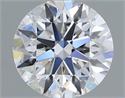 Del inventario de diamantes de laboratorio, 1.17 quilates, Redondo , Color D, claridad VVS2 y certificado IGI