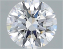 Del inventario de diamantes de laboratorio, 1.02 quilates, Redondo , Color F, claridad VS1 y certificado IGI