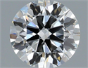 Del inventario de diamantes de laboratorio, 1.17 quilates, Redondo , Color F, claridad VVS2 y certificado IGI