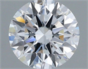 Del inventario de diamantes de laboratorio, 1.17 quilates, Redondo , Color D, claridad VVS2 y certificado IGI