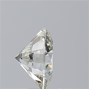 Picture of Natural Diamond 3.01 Carats, Round with Excellent Cut, K Color, SI2 Clarity and Certified by GIA