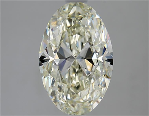 Picture of Natural Diamond 2.50 Carats, Oval with  Cut, I Color, SI1 Clarity and Certified by IGI
