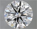 Diamante Natural 3.01 quilates, Redondo , Color G, claridad VVS1 y certificado GIA