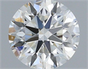 Diamante Natural 0.40 quilates, Redondo , Color I, claridad VVS1 y certificado GIA