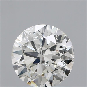 Picture of Natural Diamond 1.00 Carats, Round with Excellent Cut, H Color, I1 Clarity and Certified by IGI