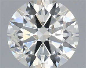 Picture of Natural Diamond 0.40 Carats, Round with Excellent Cut, G Color, SI2 Clarity and Certified by IGI