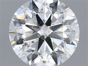 Picture of Natural Diamond 0.40 Carats, Round with Excellent Cut, G Color, SI2 Clarity and Certified by IGI