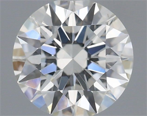 Foto Diamante Natural 0.40 quilates, Redondo , Color F, claridad SI1 y certificado IGI de