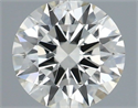 Natural Diamond 0.41 Carats, Round with Excellent Cut, I Color, SI1 Clarity and Certified by IGI