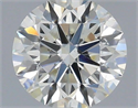 Natural Diamond 0.51 Carats, Round with Excellent Cut, I Color, SI1 Clarity and Certified by IGI