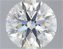 Natural Diamond 0.51 Carats, Round with Excellent Cut, I Color, SI1 Clarity and Certified by IGI