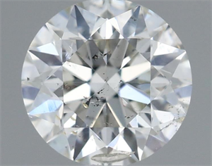 Foto Diamante Natural 0.46 quilates, Redondo , Color G, claridad SI2 y certificado IGI de