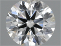 Natural Diamond 0.40 Carats, Round with Excellent Cut, G Color, SI2 Clarity and Certified by IGI