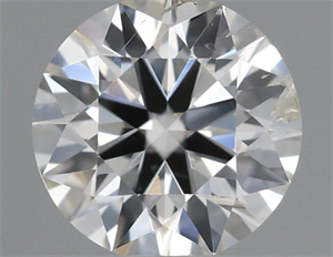 Picture of Natural Diamond 0.40 Carats, Round with Excellent Cut, G Color, SI2 Clarity and Certified by IGI