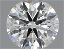 Natural Diamond 0.41 Carats, Round with Excellent Cut, G Color, SI2 Clarity and Certified by IGI