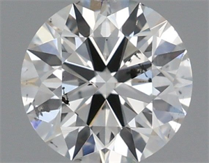 Picture of Natural Diamond 0.41 Carats, Round with Excellent Cut, G Color, SI2 Clarity and Certified by IGI