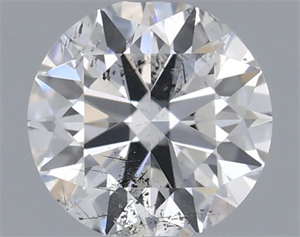 Picture of Natural Diamond 0.40 Carats, Round with Excellent Cut, G Color, SI2 Clarity and Certified by IGI