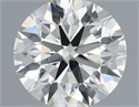 Natural Diamond 0.40 Carats, Round with Excellent Cut, I Color, SI1 Clarity and Certified by IGI