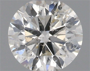 Picture of Natural Diamond 0.40 Carats, Round with Excellent Cut, I Color, I1 Clarity and Certified by IGI
