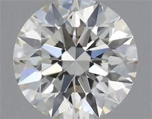 Foto Diamante Natural 0.51 quilates, Redondo , Color I, claridad SI1 y certificado IGI de