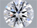 Diamante Natural 0.42 quilates, Redondo , Color D, claridad VVS1 y certificado GIA