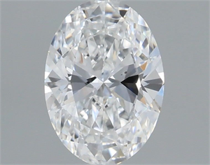 Picture of Natural Diamond 0.50 Carats, Oval with  Cut, D Color, VS2 Clarity and Certified by GIA