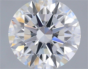 Foto Diamante Natural 0.71 quilates, Redondo , Color D, claridad IF y certificado IGI de