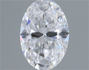 Picture of Natural Diamond 0.50 Carats, Oval with  Cut, D Color, SI2 Clarity and Certified by GIA