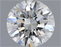 Natural Diamond 1.20 Carats, Round with Excellent Cut, J Color, SI1 Clarity and Certified by GIA