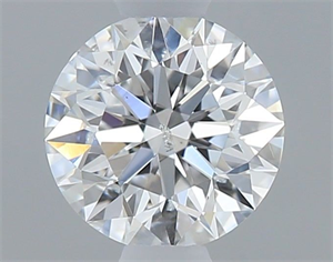 Foto Diamante Natural 0.40 quilates, Redondo , Color E, claridad SI2 y certificado GIA de