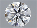 Natural Diamond 0.50 Carats, Round with Very Good Cut, D Color, VS2 Clarity and Certified by GIA