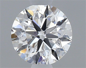 Foto Diamante Natural 0.50 quilates, Redondo , Color D, claridad VS2 y certificado GIA de