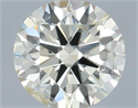 Diamante Natural 0.50 quilates, Redondo , Color L, claridad SI2 y certificado IGI