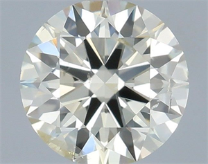 Foto Diamante Natural 0.50 quilates, Redondo , Color L, claridad SI2 y certificado IGI de