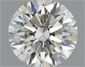 Natural Diamond 0.40 Carats, Round with Excellent Cut, H Color, VS2 Clarity and Certified by IGI