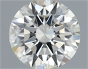Natural Diamond 0.54 Carats, Round with Excellent Cut, I Color, SI2 Clarity and Certified by IGI