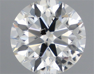 Foto Diamante Natural 0.71 quilates, Redondo , Color H, claridad SI2 y certificado IGI de