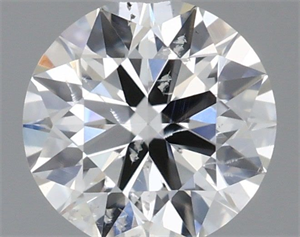 Picture of Natural Diamond 0.40 Carats, Round with Excellent Cut, G Color, SI2 Clarity and Certified by IGI