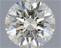Natural Diamond 0.47 Carats, Round with Excellent Cut, K Color, SI1 Clarity and Certified by IGI