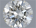 Natural Diamond 0.40 Carats, Round with Excellent Cut, H Color, VS2 Clarity and Certified by IGI