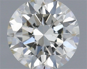 Picture of Natural Diamond 0.40 Carats, Round with Excellent Cut, H Color, VS2 Clarity and Certified by IGI