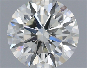 Picture of Natural Diamond 0.50 Carats, Round with Excellent Cut, H Color, SI1 Clarity and Certified by IGI